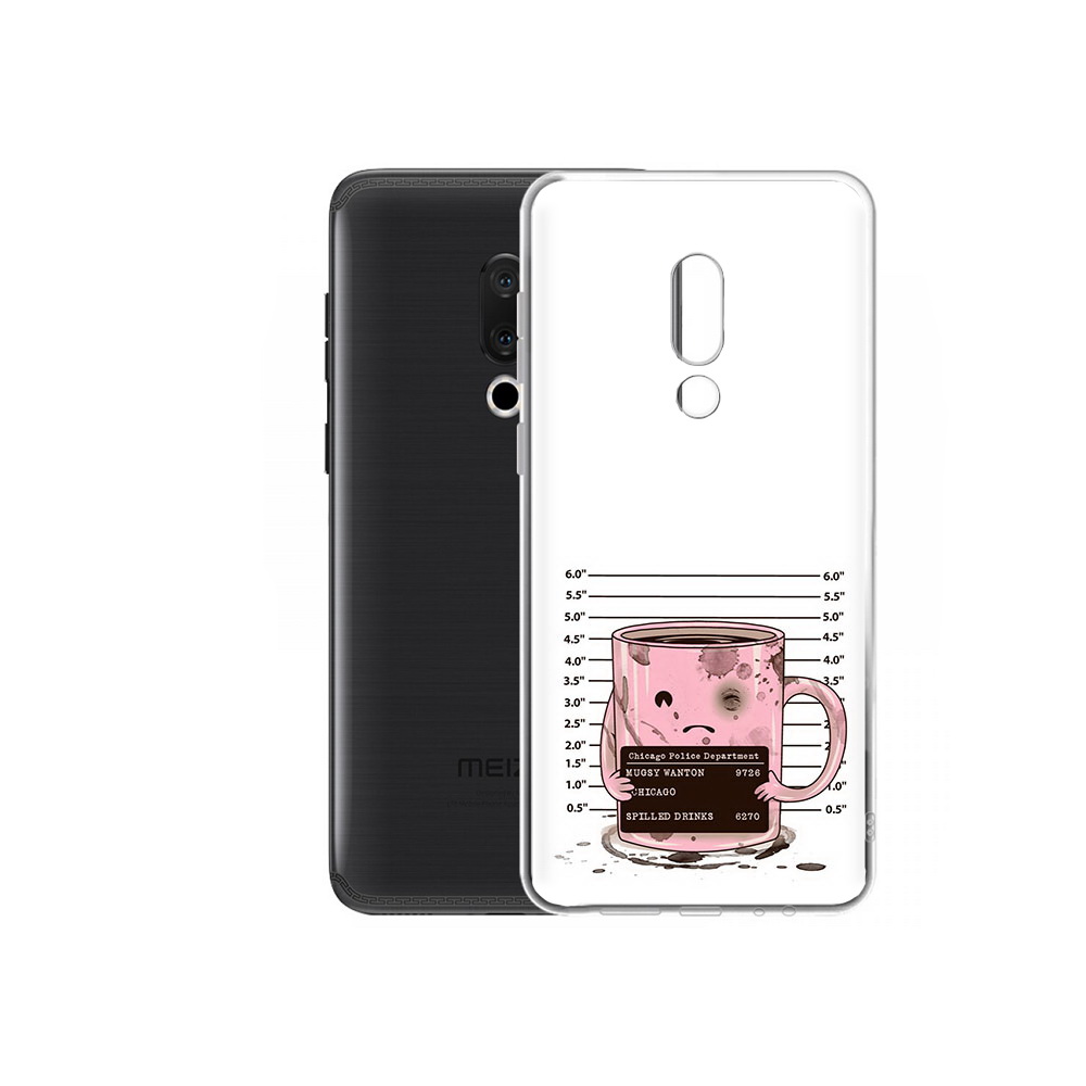 

Чехол MyPads Tocco для Meizu M15 Plus кружка, Прозрачный, Tocco