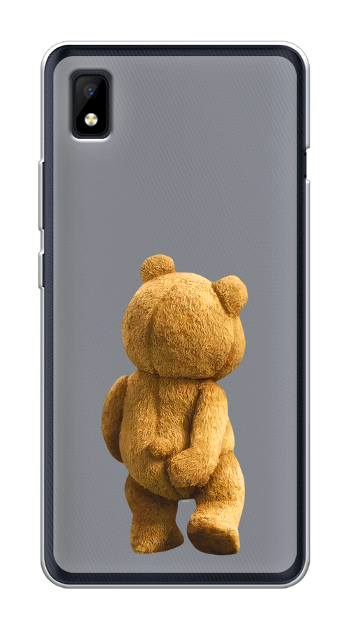 

Чехол на ZTE Blade L210 "Медвежья спина", Коричневый;прозрачный, 134150-1