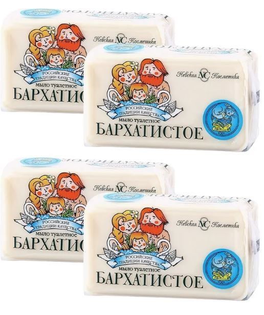 

Мыло Невская косметика Бархатистое 140 гр 4 шт
