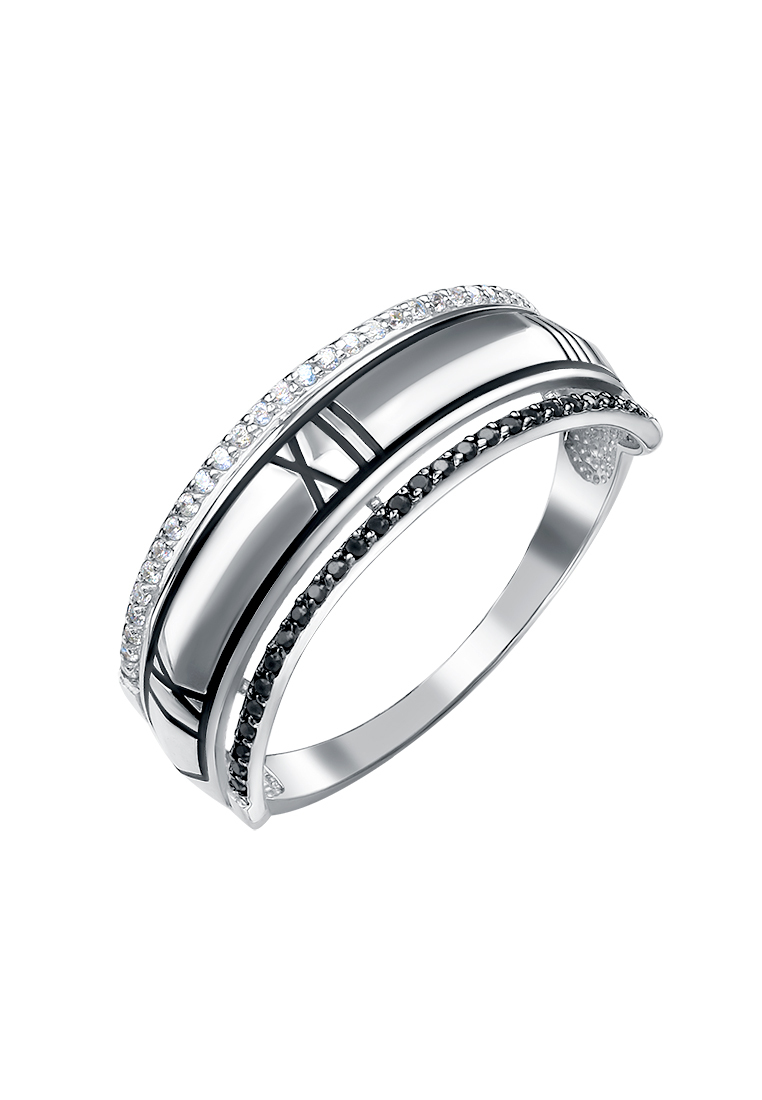 

Кольцо из серебра р. , Kari Jewelry с1105091, фианит\эмаль, с1105091