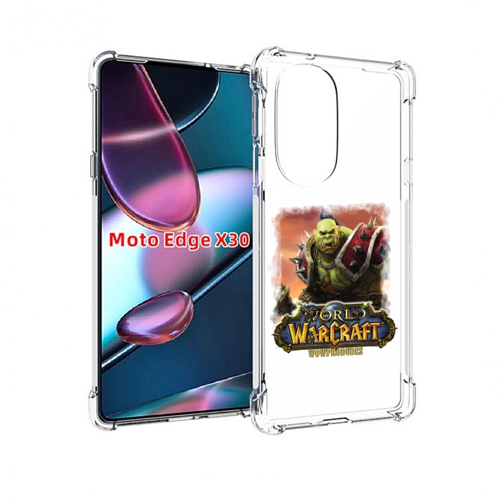 

Чехол MyPads Варкрафт для Motorola Moto Edge X30, Прозрачный, Tocco