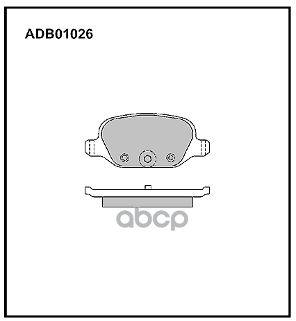 

Колодки задние ВАЗ-11198 (LADA Kalina Sport) ALLIED NIPPON ADB 01026, ADB01026