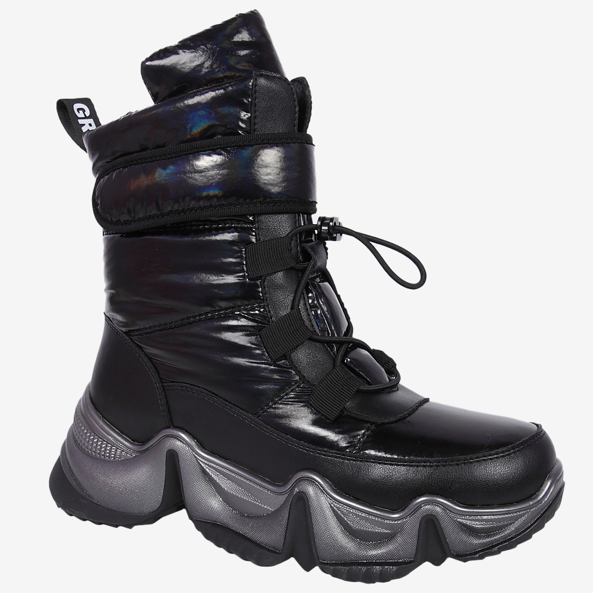 

Дутики детские Kapika 1334д-1 цв.черный р.37,5 RU, 1334д-1