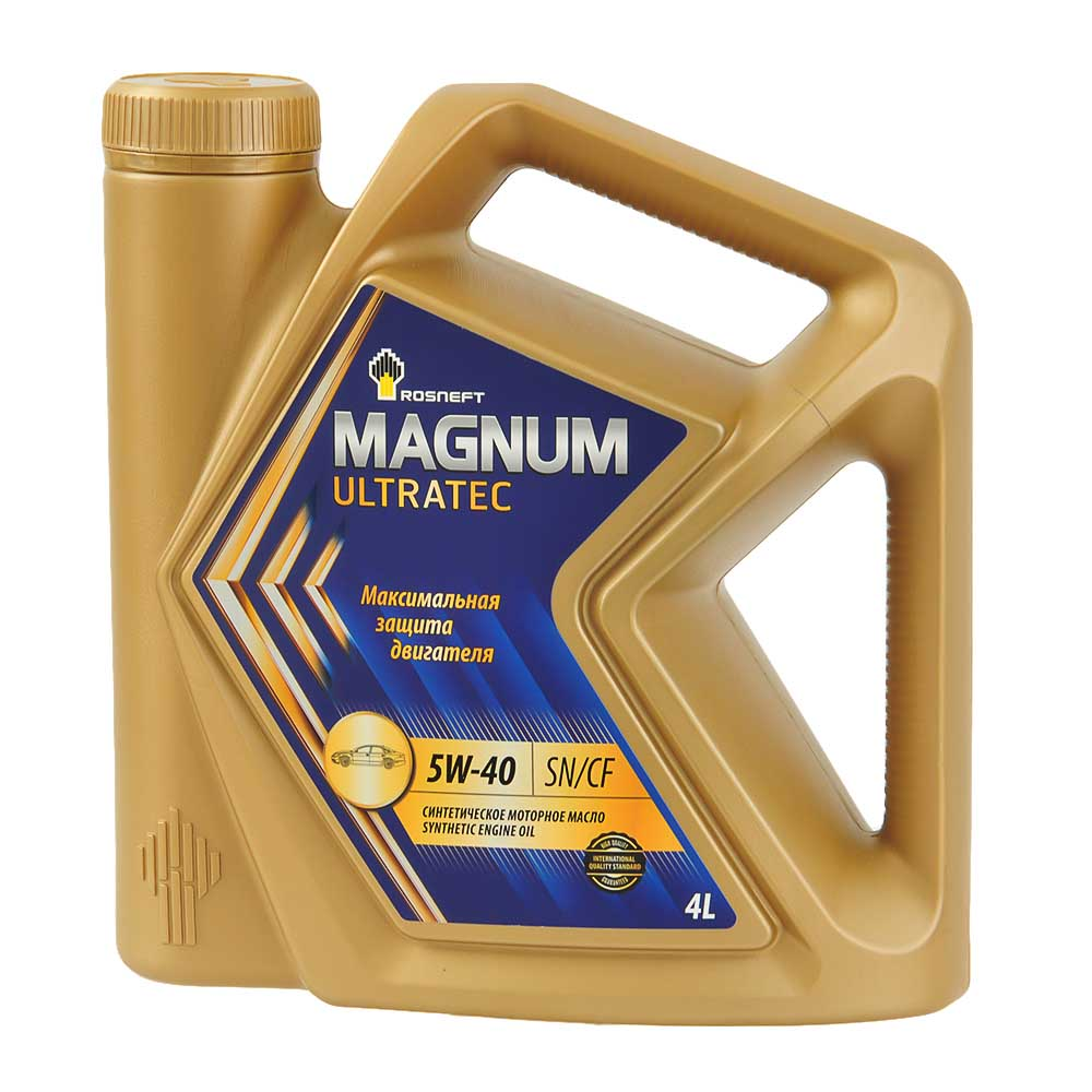 

ROSNEFT Масло моторное Rosneft Magnum Ultratec 5W-40 синтетическое 4 л 40815442