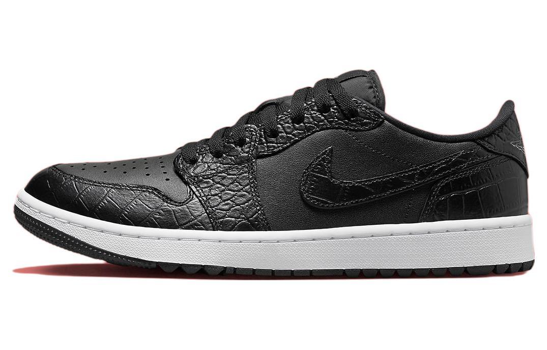 

Кеды унисекс Jordan Air Jordan 1 Low OG Golf Black Croc черные 42 EU, Черный, Air Jordan 1 Low OG Golf Black Croc