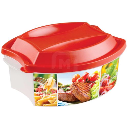 

Контейнер Phibo для продуктов красный 23 х 18,7 х 10 см 1,9 л