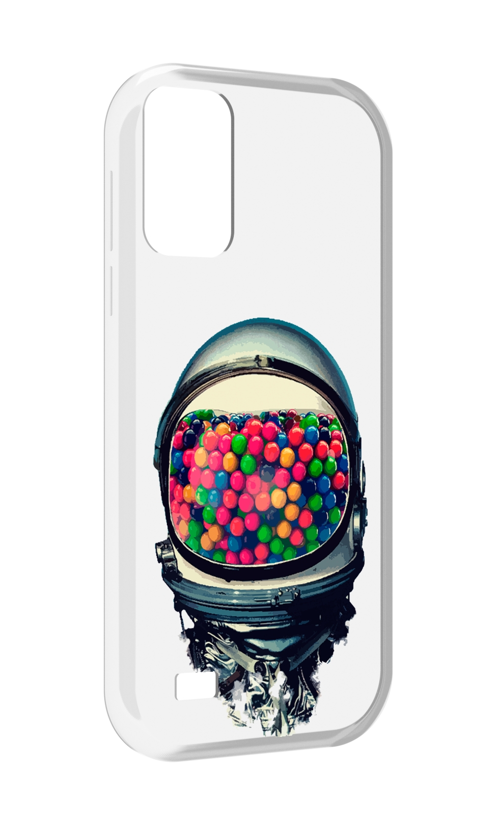 

Чехол MyPads шлем космонавта для Oukitel C31, Прозрачный, Tocco