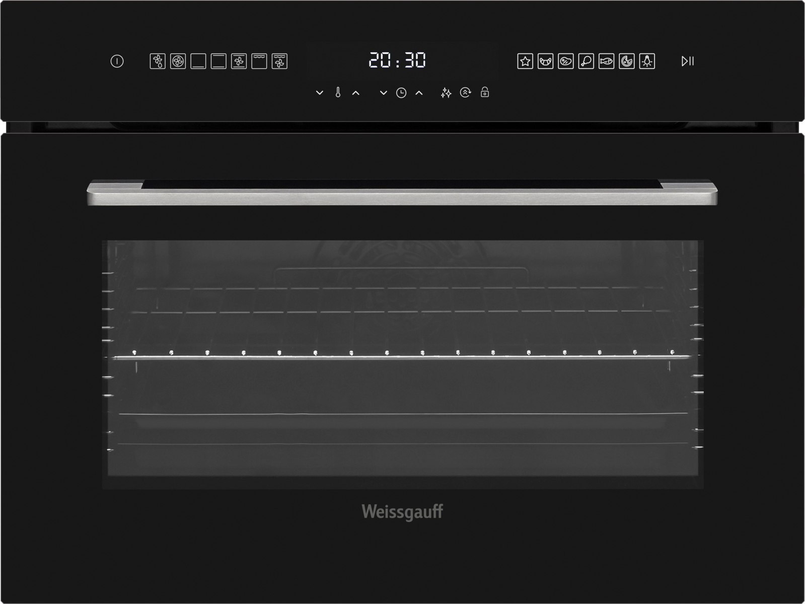 фото Встраиваемый электрический духовой шкаф weissgauff eo 459 sdb black