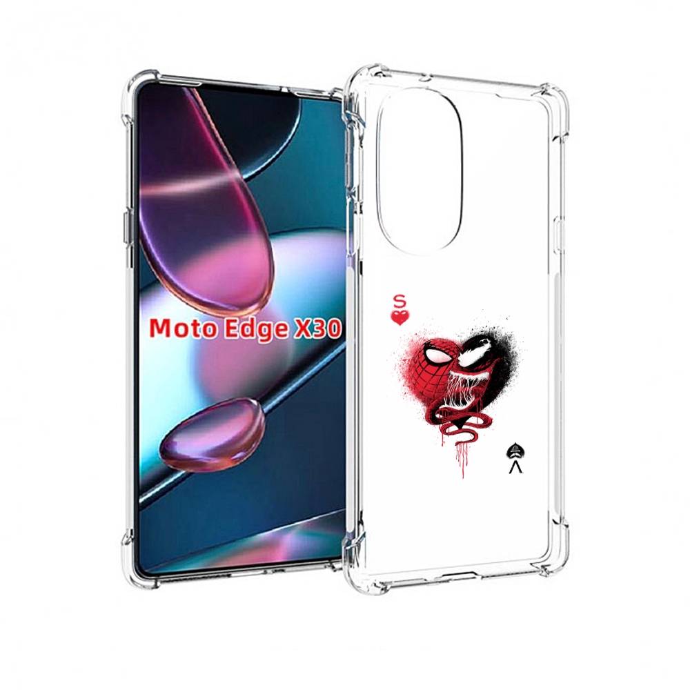 

Чехол MyPads Веном для Motorola Moto Edge X30, Прозрачный, Tocco