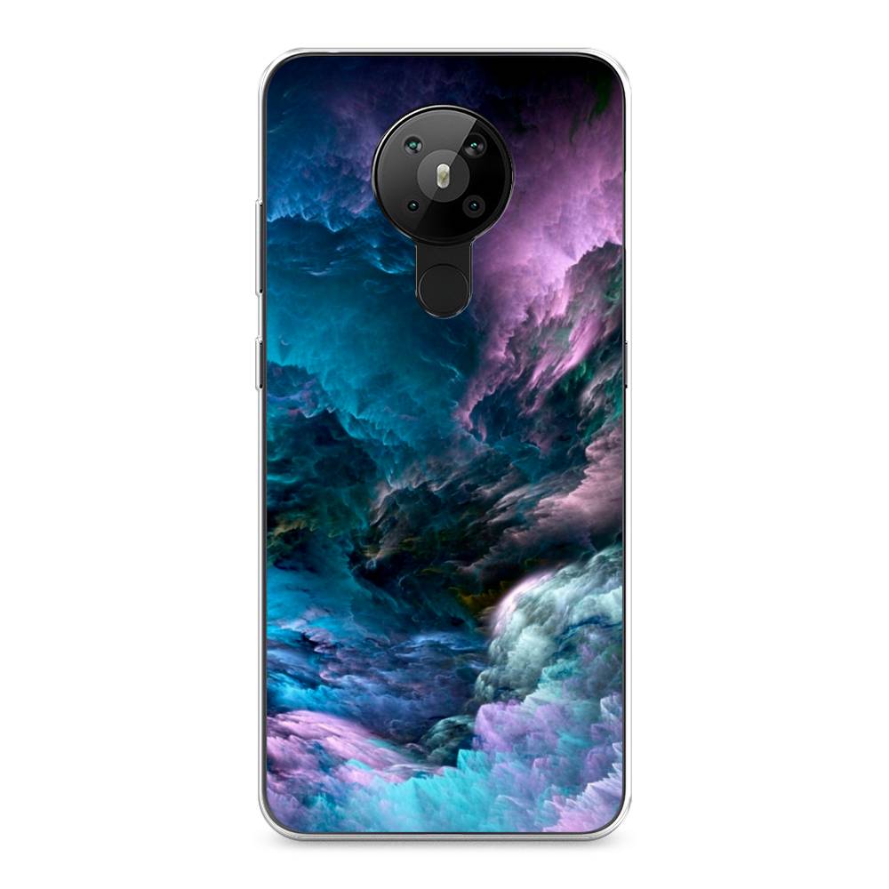 

Чехол на Nokia 5.3 "Загадочное небо", Синий;фиолетовый, 123450-2