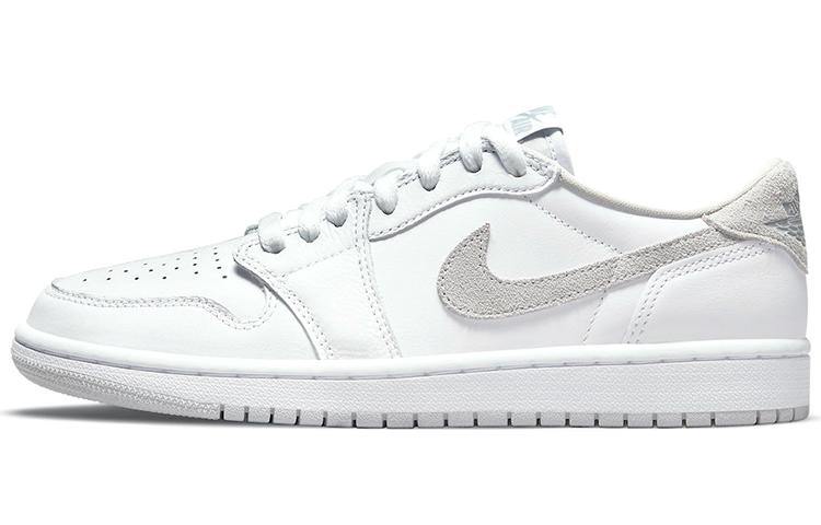 

Кеды унисекс Jordan Air Jordan 1 low og neutral grey белые 41 EU, Белый, Air Jordan 1 low og neutral grey