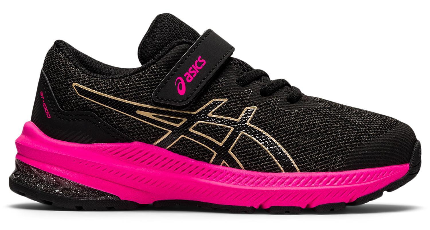 

Кроссовки Asics Gt-1000 11 Ps цв.розовый/черный р.32,5, Gt-1000 11 Ps