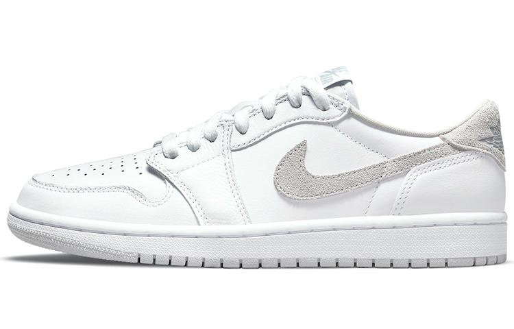 

Кеды унисекс Jordan Air Jordan 1 low og neutral grey белые 35.5 EU, Белый, Air Jordan 1 low og neutral grey