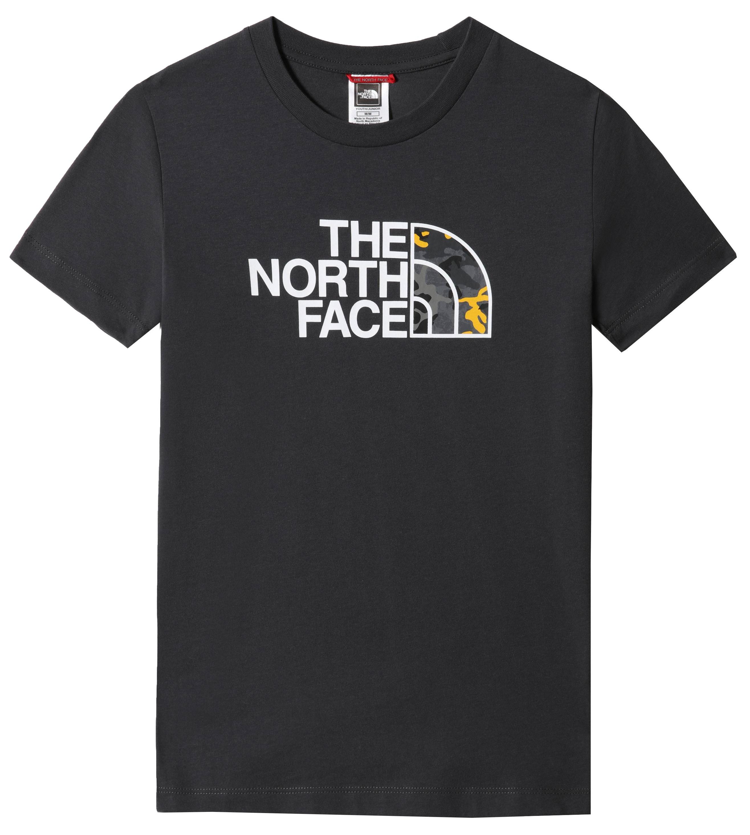 

Футболка детская The North Face Easy Tee S/S Y цв.черный р.128, Easy Tee S/S Y