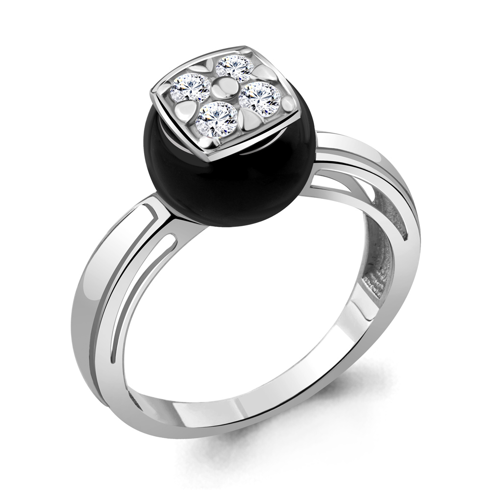 

Кольцо из серебра р. 18 AQUAMARINE 68567А_925_р, 68567А_925_р