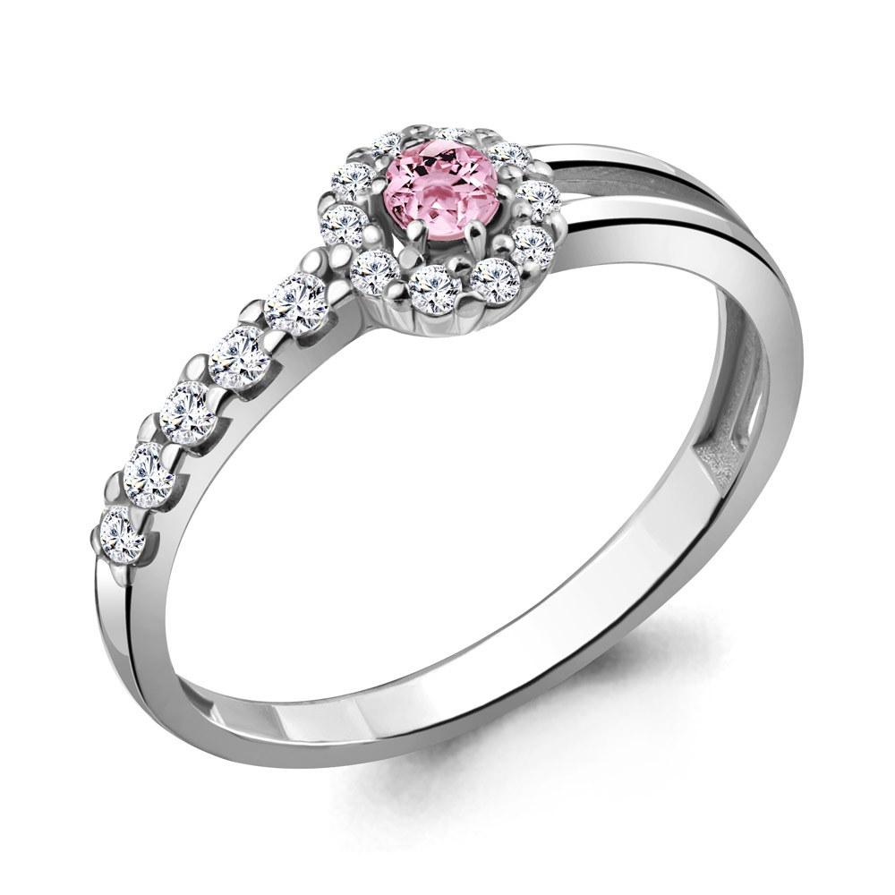 

Кольцо из серебра р. 16,5 AQUAMARINE 68812АВ_925_р, 68812АВ_925_р