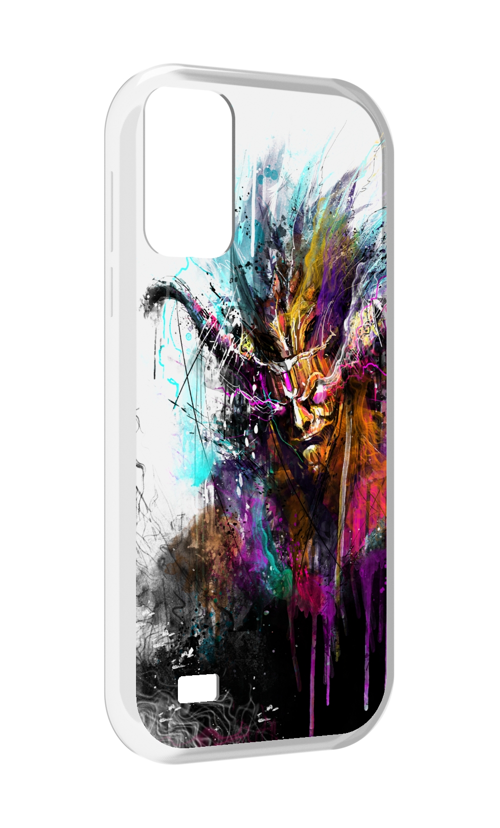 

Чехол MyPads яркий дьявол для Oukitel C31, Прозрачный, Tocco