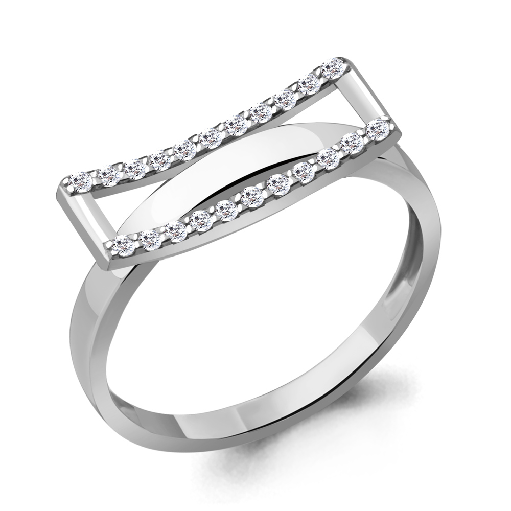 

Кольцо из серебра р. 21 AQUAMARINE 68836А_925_р, 68836А_925_р