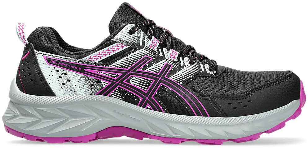 

Кроссовки женские Asics GEL-VENTURE 9 черные 8.5 US, Черный, GEL-VENTURE 9