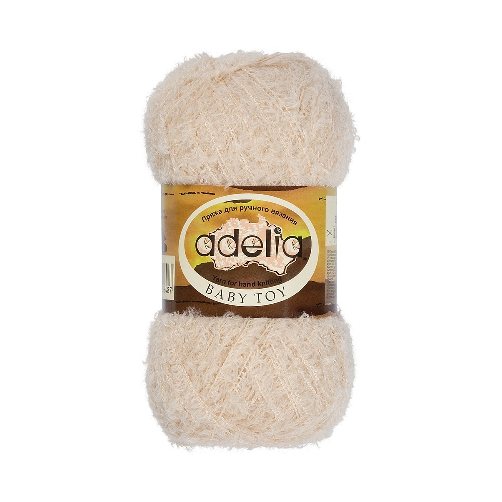 

Adelia Baby Toy, нейлон, 10х50 г, 255 м, цвет 02 свето-бежевый, Baby Toy