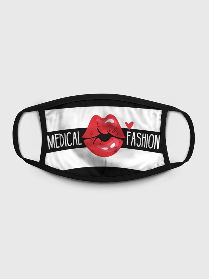 

Многоразовая маска унисекс Burnettie Medical Fashion, Разноцветный, Medical Fashion