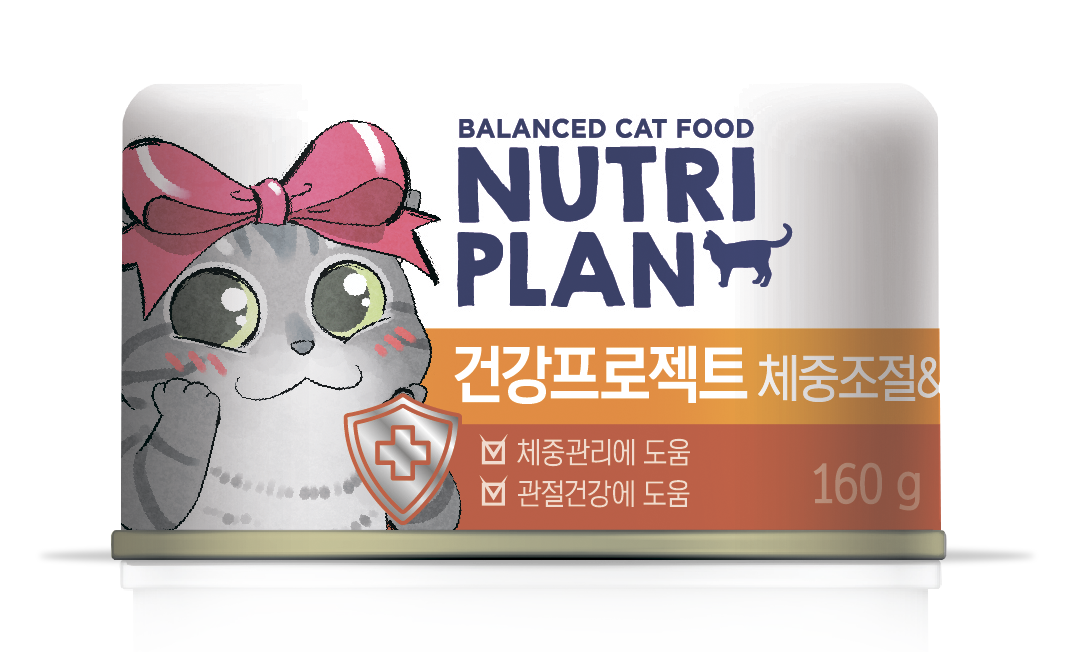 Консервы для кошек NUTRI PLAN тунец в собственном соку, диета и суставы, 160г