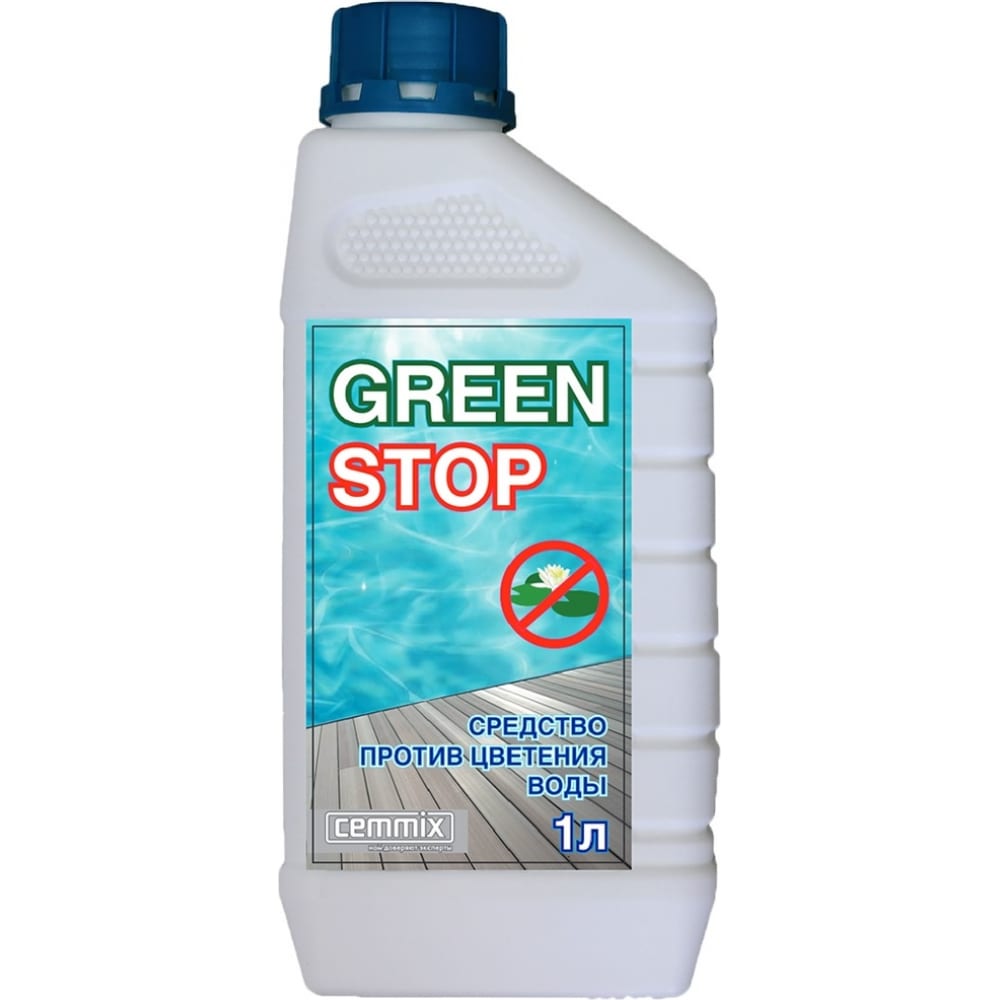 Средство против цветения воды CEMMIX Green Stop 1 л 221075