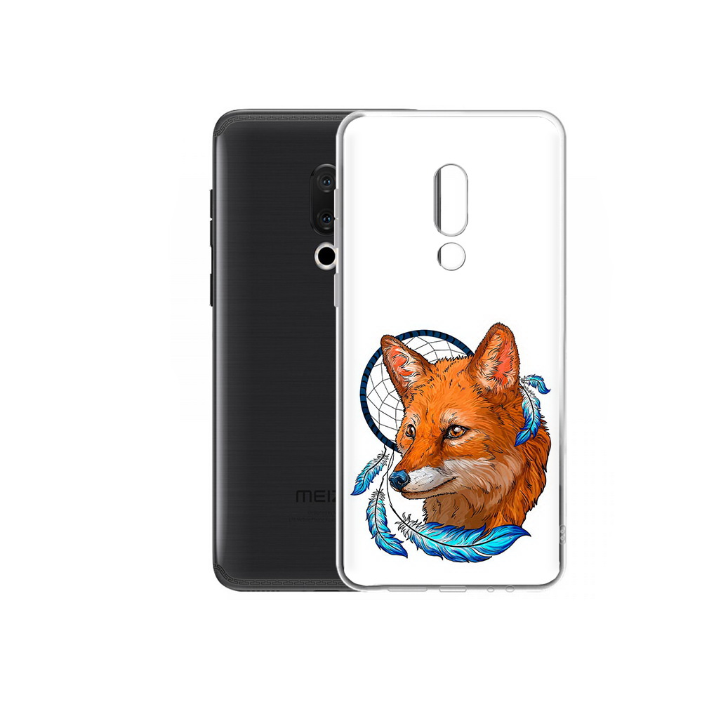 

Чехол MyPads Tocco для Meizu M15 Plus лиса и ловец снов, Прозрачный, Tocco