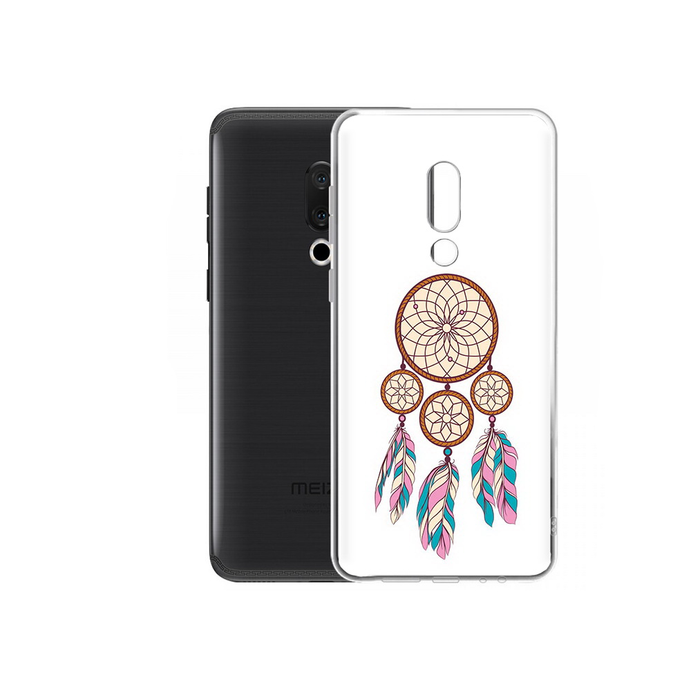 

Чехол MyPads Tocco для Meizu M15 Plus ловец снов бежевый, Прозрачный, Tocco