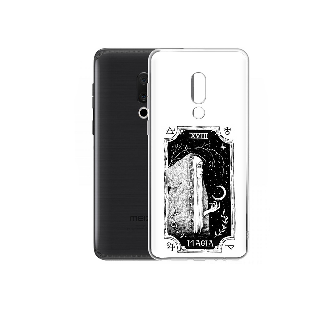 

Чехол MyPads Tocco для Meizu M15 Plus лунная магия, Прозрачный, Tocco