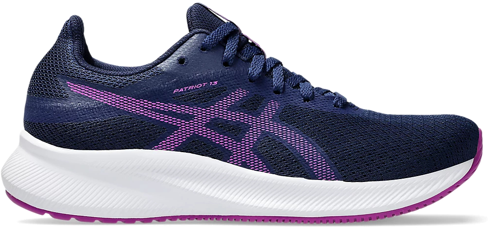 

Кроссовки женские Asics Patriot 13 синие 9.5 US, Синий, Patriot 13