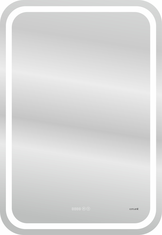 

Зеркало Cersanit LED 050 pro 55х80, с подсветкой и антизапотеванием, Прозрачный, Design Pro