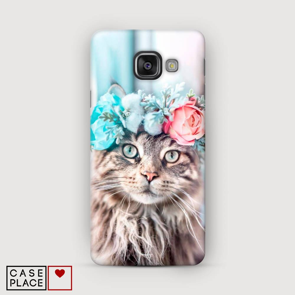 

Чехол Awog "Кот в венке" для Samsung Galaxy A5 2016, 20520-1