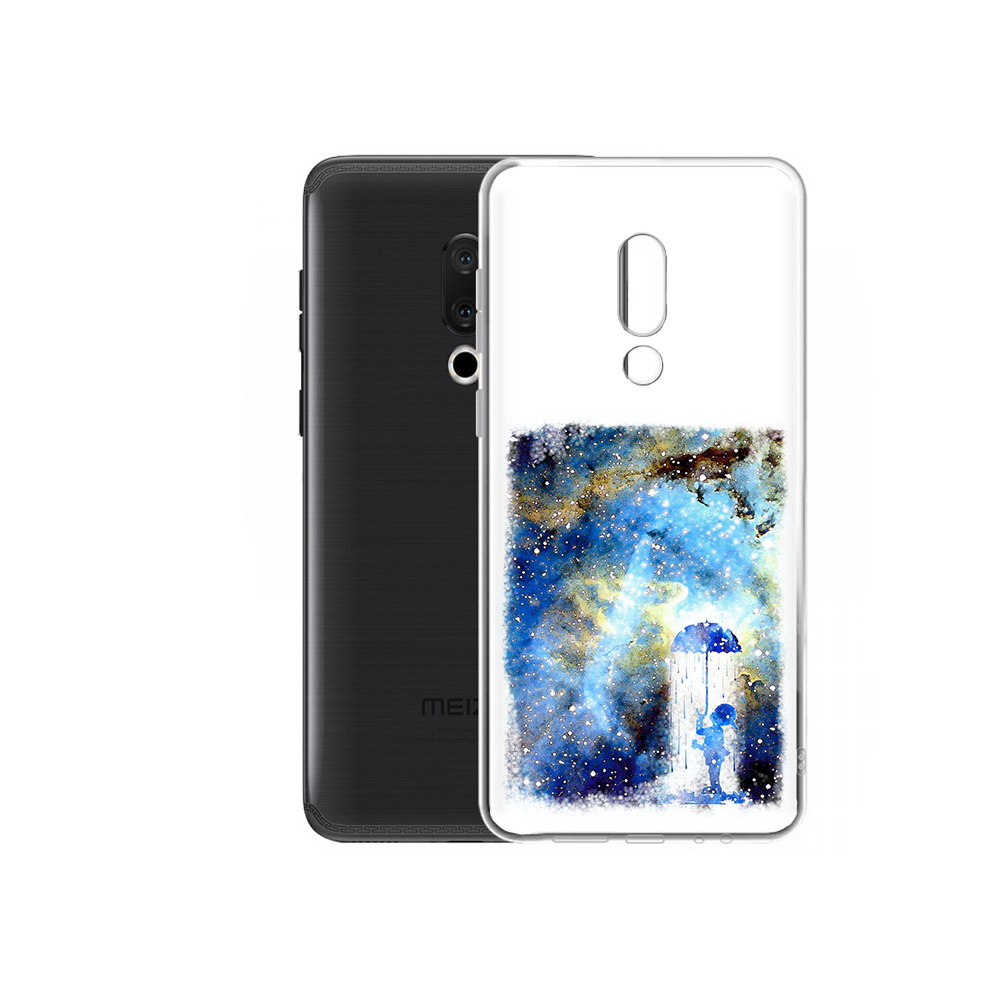 

Чехол MyPads Tocco для Meizu M15 Plus мальчик в небе, Прозрачный, Tocco