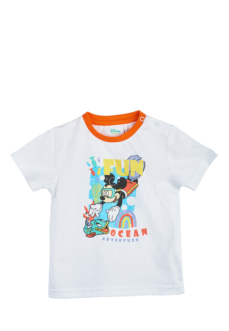 фото Комплект одежды для новорожденных disney ss20d08001056 белый/оранжевый р.68