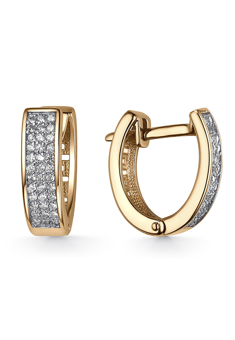 

Серьги из красного золота Kari Jewelry С132-1504, фианит, С132-1504
