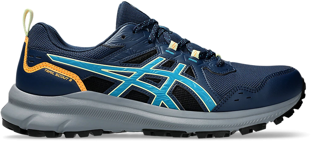 

Кроссовки мужские Asics Trail Scout 3 синие 7.5 US, Синий, Trail Scout 3