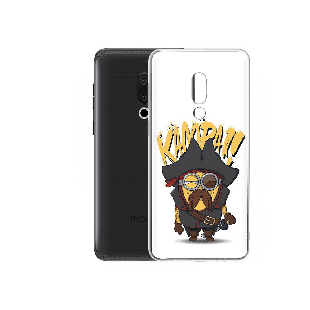 

Чехол MyPads Tocco для Meizu M15 Plus миньон пират, Прозрачный, Tocco