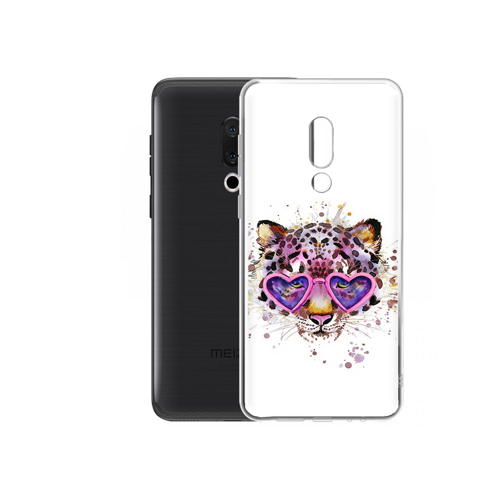 

Чехол MyPads Tocco для Meizu M15 Plus модный леопард, Прозрачный, Tocco