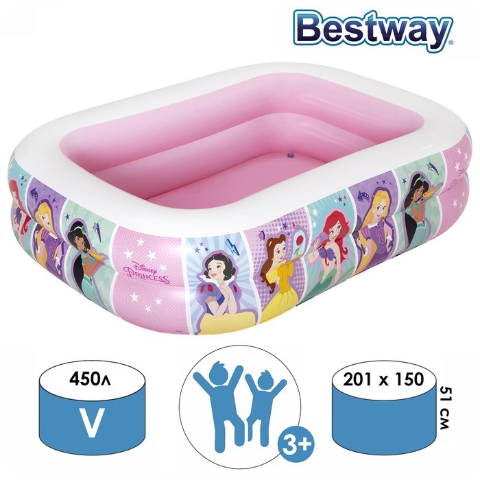 Бассейн надувной Bestway Princess 91056