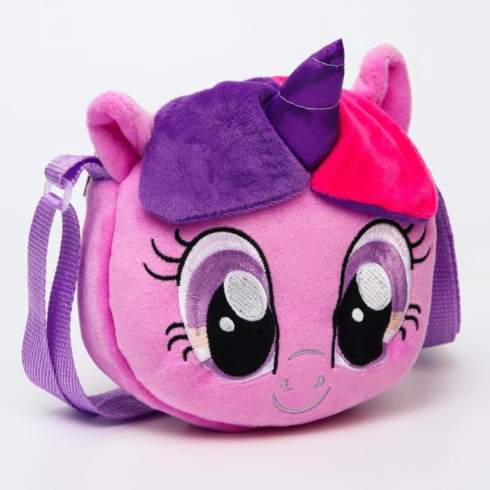 

Сумочка детская плюшевая "Искорка" My Little Pony, Разноцветный