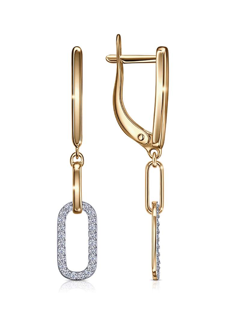 

Серьги из серебра Kari Jewelry С639-3115, фианит, С639-3115