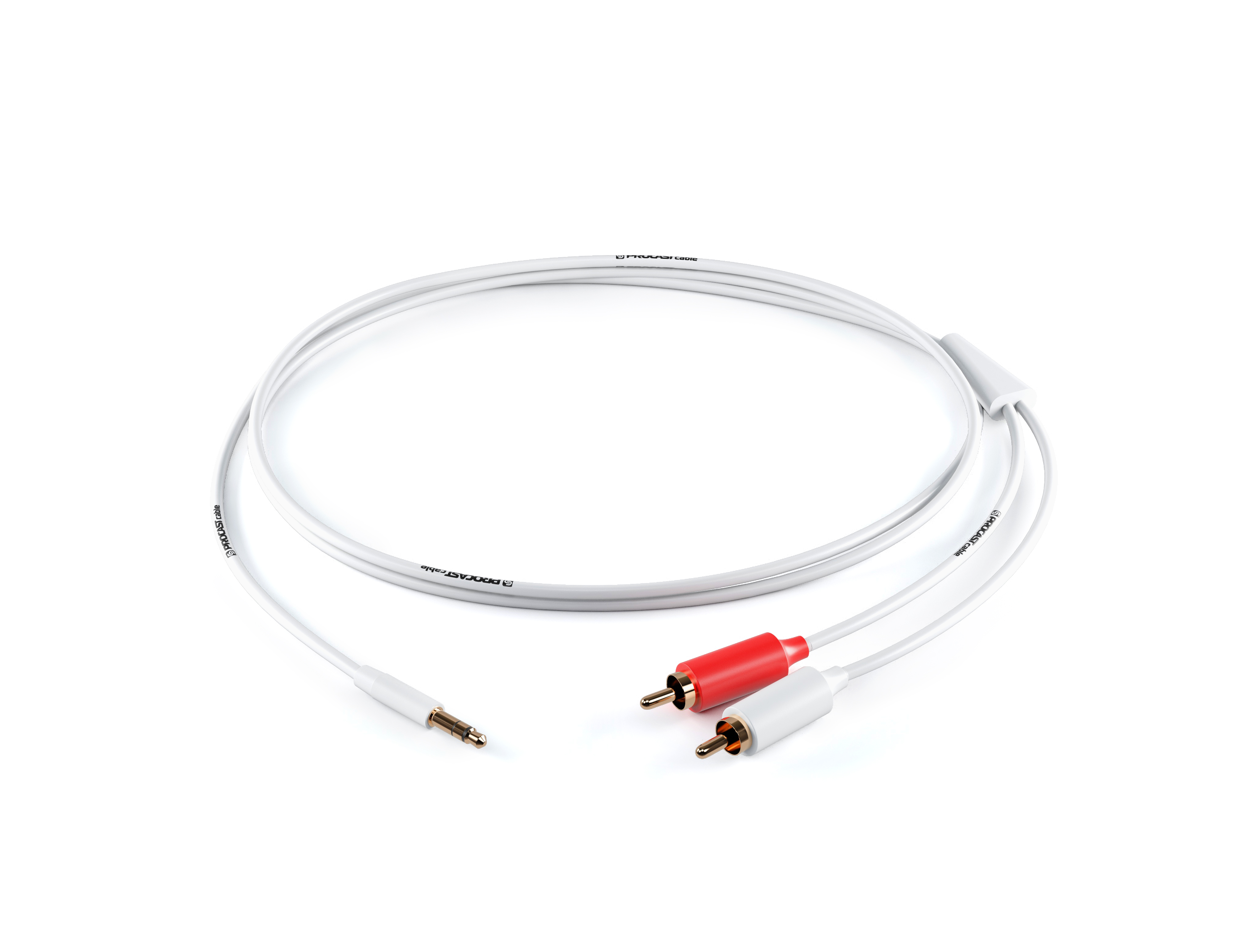 фото Межблочный кабель 3,5mm minijack trs-2rca(male) procast cable