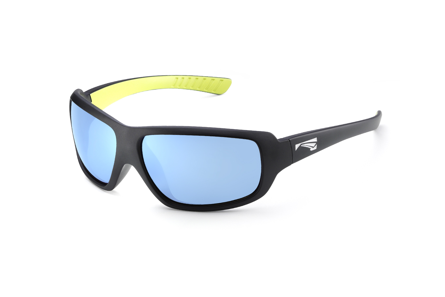 Спортивные солнцезащитные очки унисекс LiP Sunglasses FLO matt black Ice blue