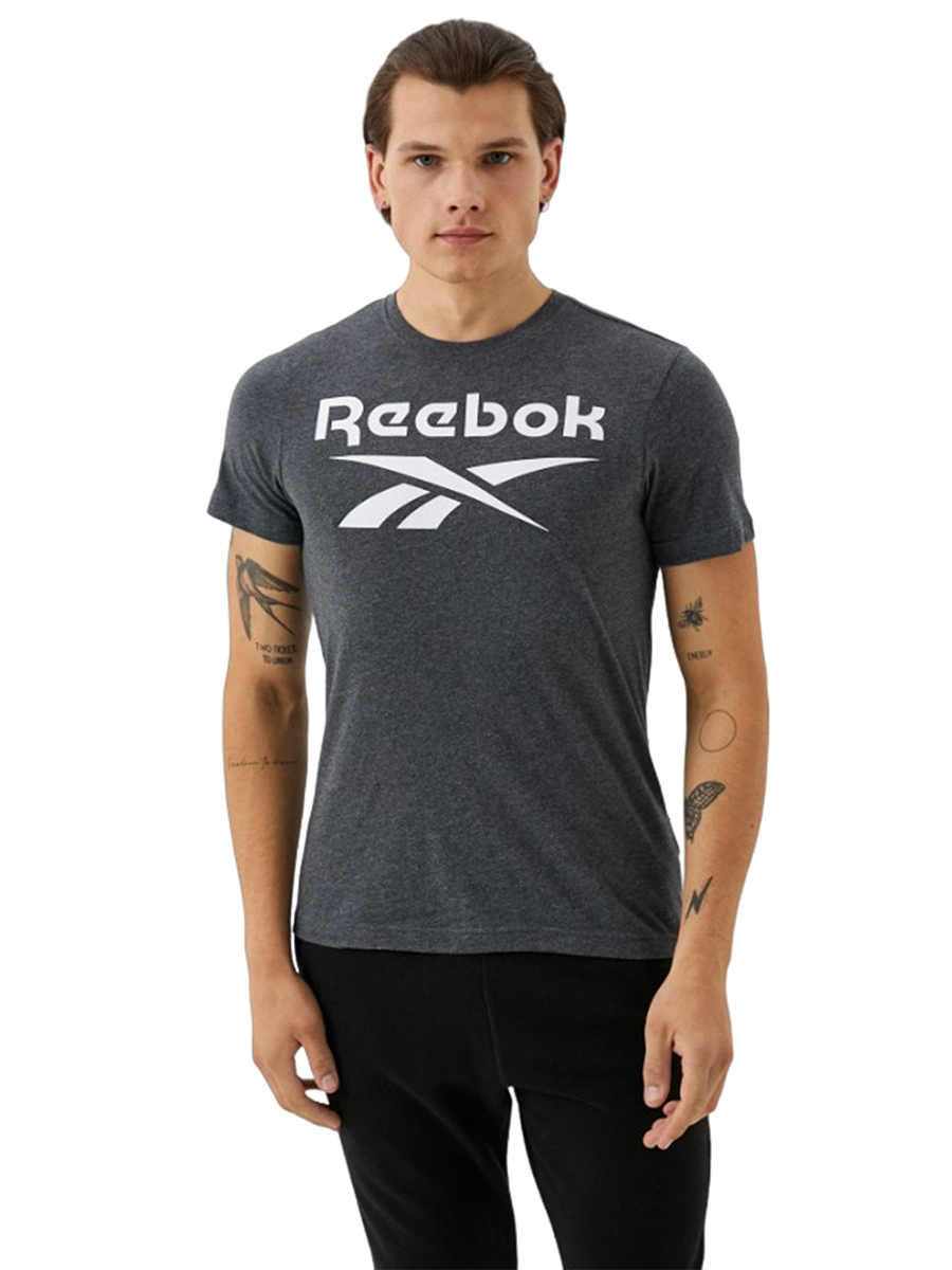 

Футболка мужская Reebok IL3699 серая L, Серый, IL3699