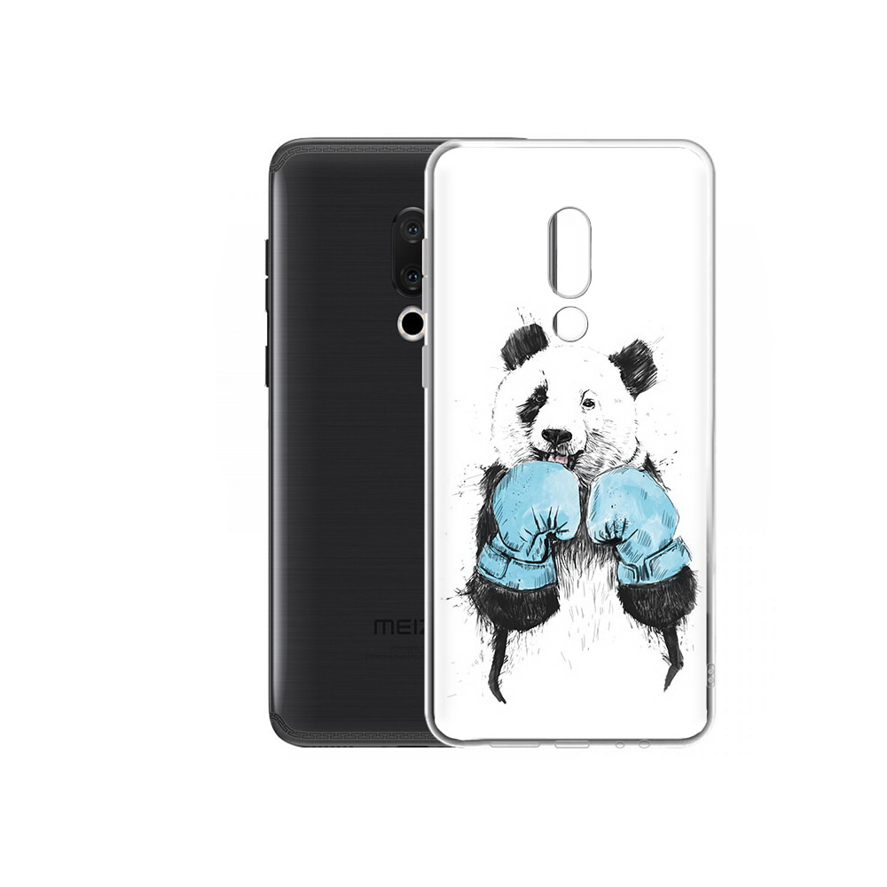 

Чехол MyPads Tocco для Meizu M15 Plus панда боксер, Прозрачный, Tocco