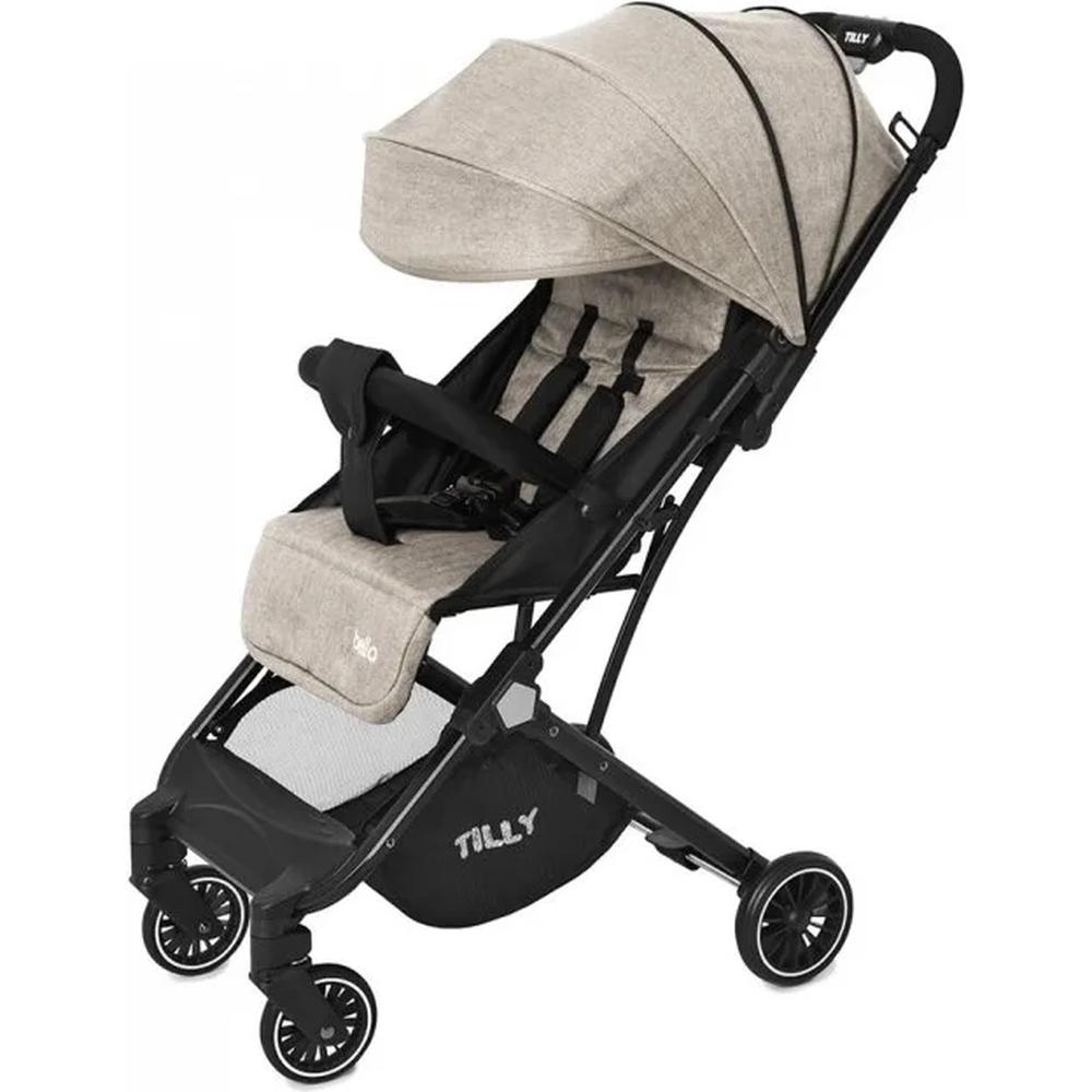 фото Прогулочная коляска baby tilly bella t-163 linen beige