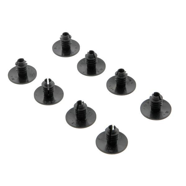 Пистон крепления обивки потолка 2110-2112, 2170, 2190, 1117-1119, VES, 2123 чёрный 8 шт