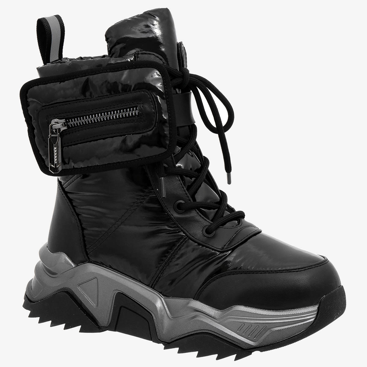 

Дутики детские Kapika 1344д-2 цв.черный р.37 RU, 1344д-2