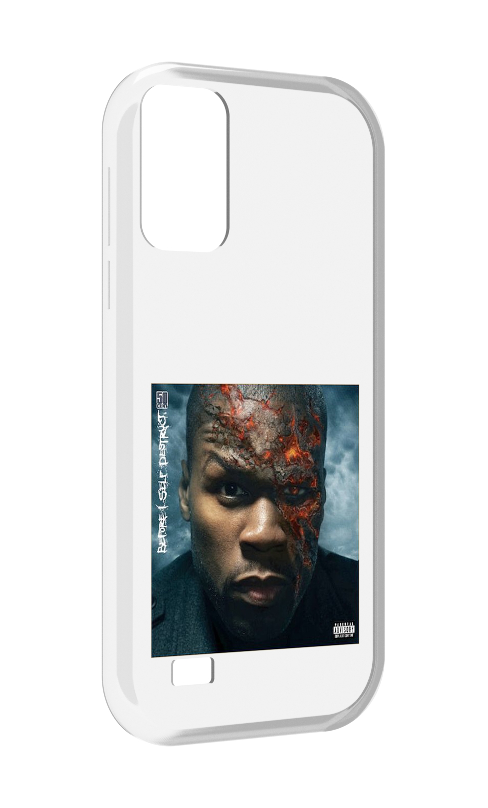 

Чехол MyPads 50 Cent - Before I Self Destruct мужской для Oukitel C31, Прозрачный, Tocco